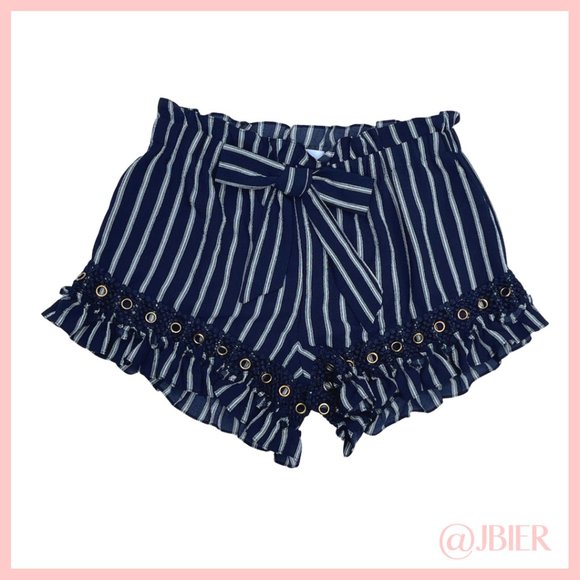 Misa Los Angeles Ruffled Sailor Shorts - Picture 1 of 5